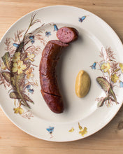 Load image into Gallery viewer, Hot Smoked Dexter &amp; Mangalitza Sausages (500g)

