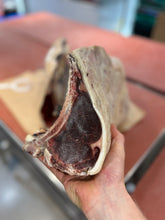 Load image into Gallery viewer, 50 Day Aged Organic Red Devon Bone in Sirloin Chop
