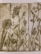 May 1st - Drypoint Etching – Wildflowers