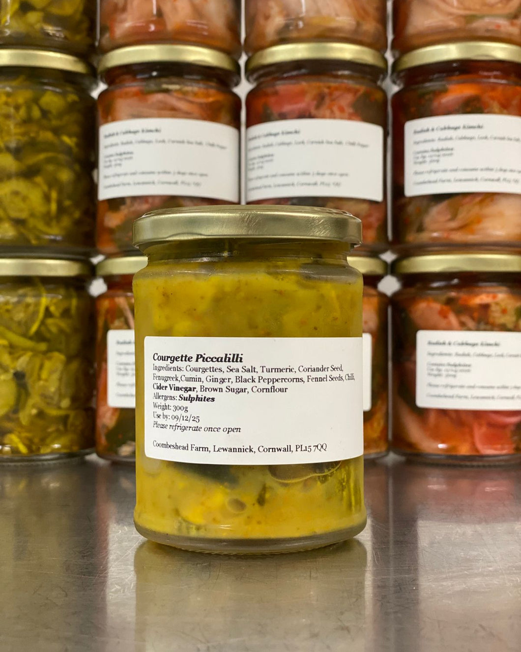 Courgette Piccalilli